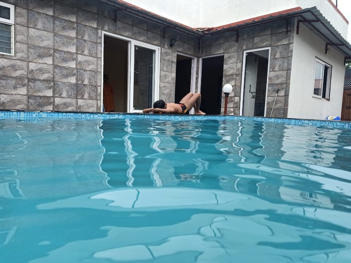 Bali-style villa with private pool