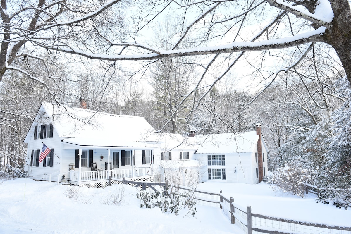 Ephriam Bruce House - on RIVER in VILLAGE CENTER