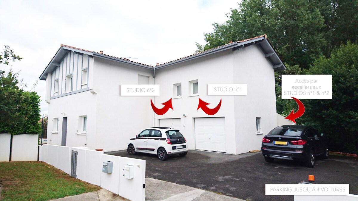 Studio n ° 2 entre Biarritz & Bidart