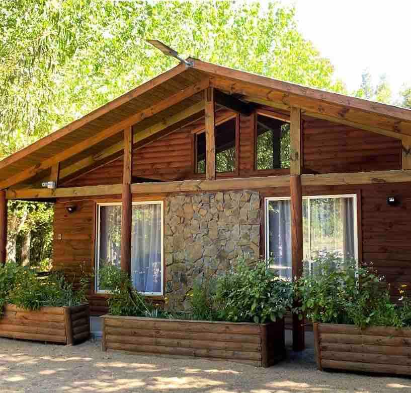 Saltos del Laja的Queltehue Cabin