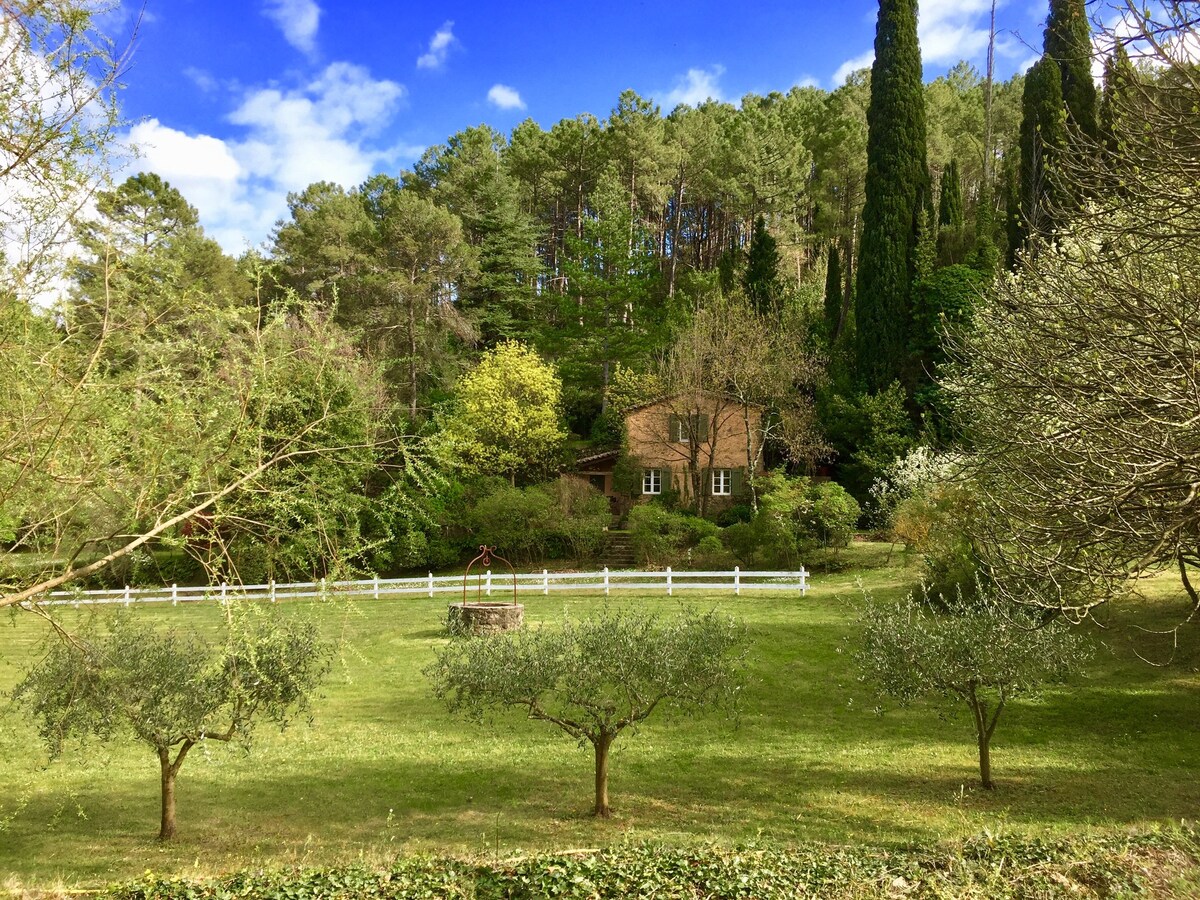 Magnifique propriété à 1 km d’Anduze.