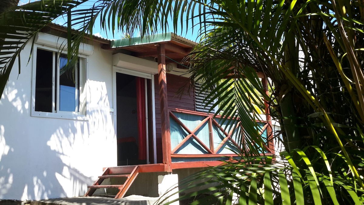 bungalows avec vue sur les saintes