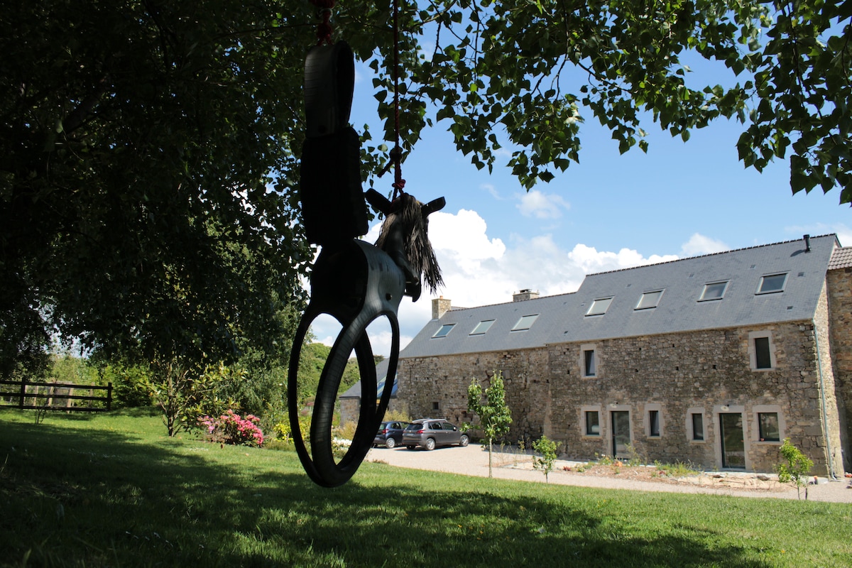 Gîte du haut de Quetteville la terrasse