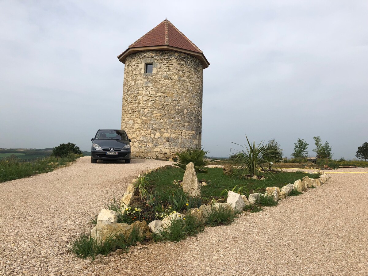 Gites aux Moulins de Sainte Marie - vue imprenable