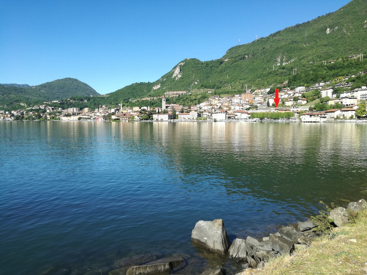 Monolocale Maria sul lago d'Iseo a Lovere