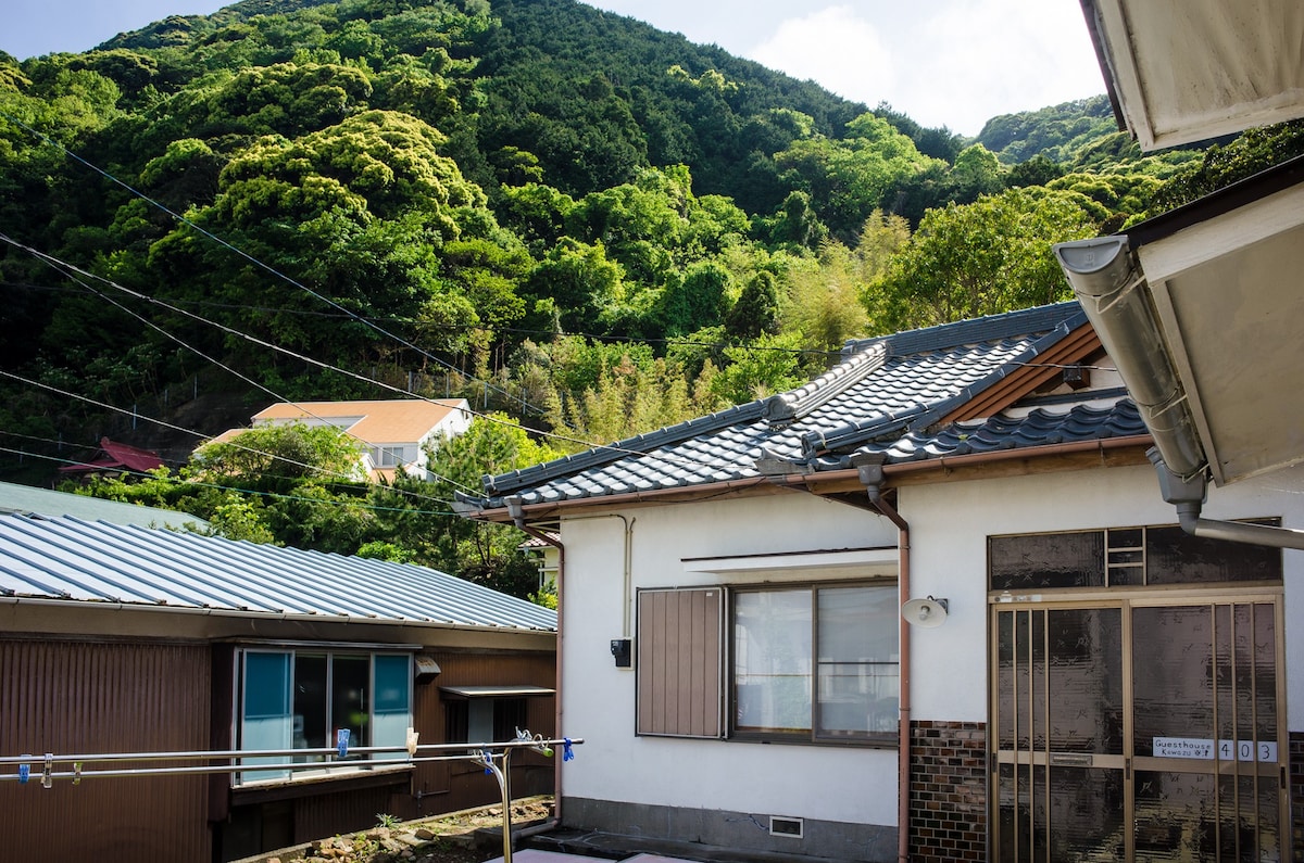 Kawazu 403客房，适用于1-2人住宿