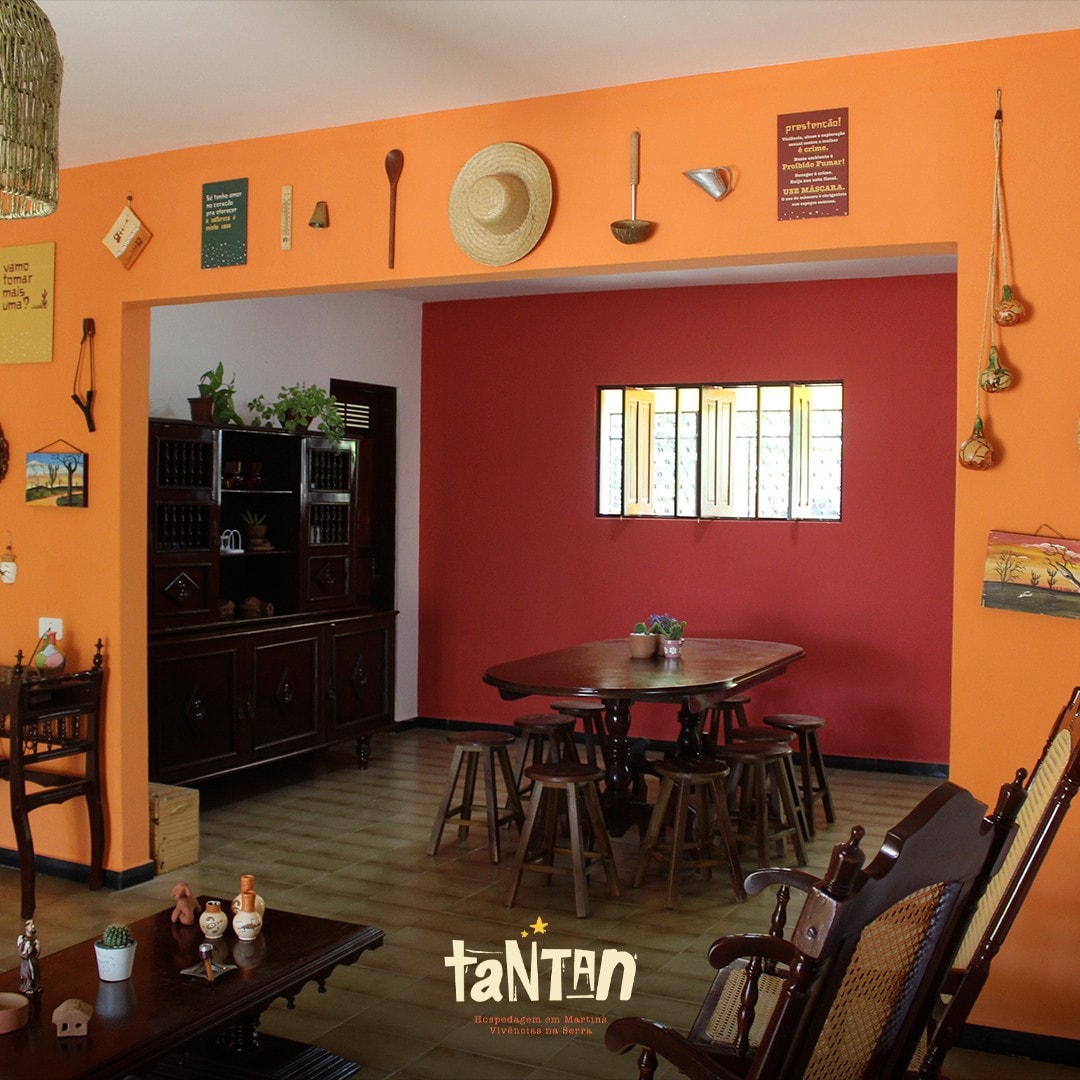 Casa de temporada Tantan | Serra de Martins/ RN