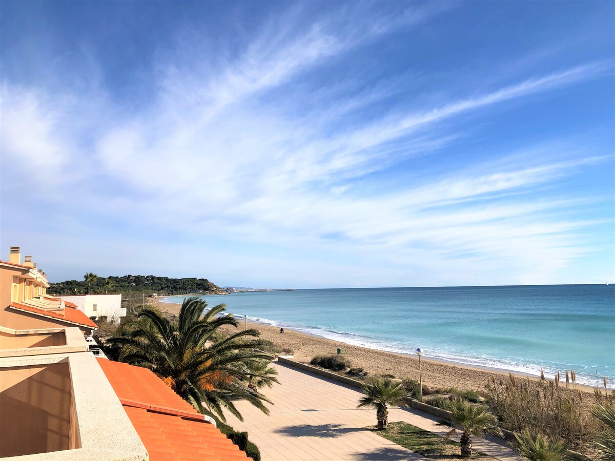 Magnífica casa de vacaciones primera línea de mar