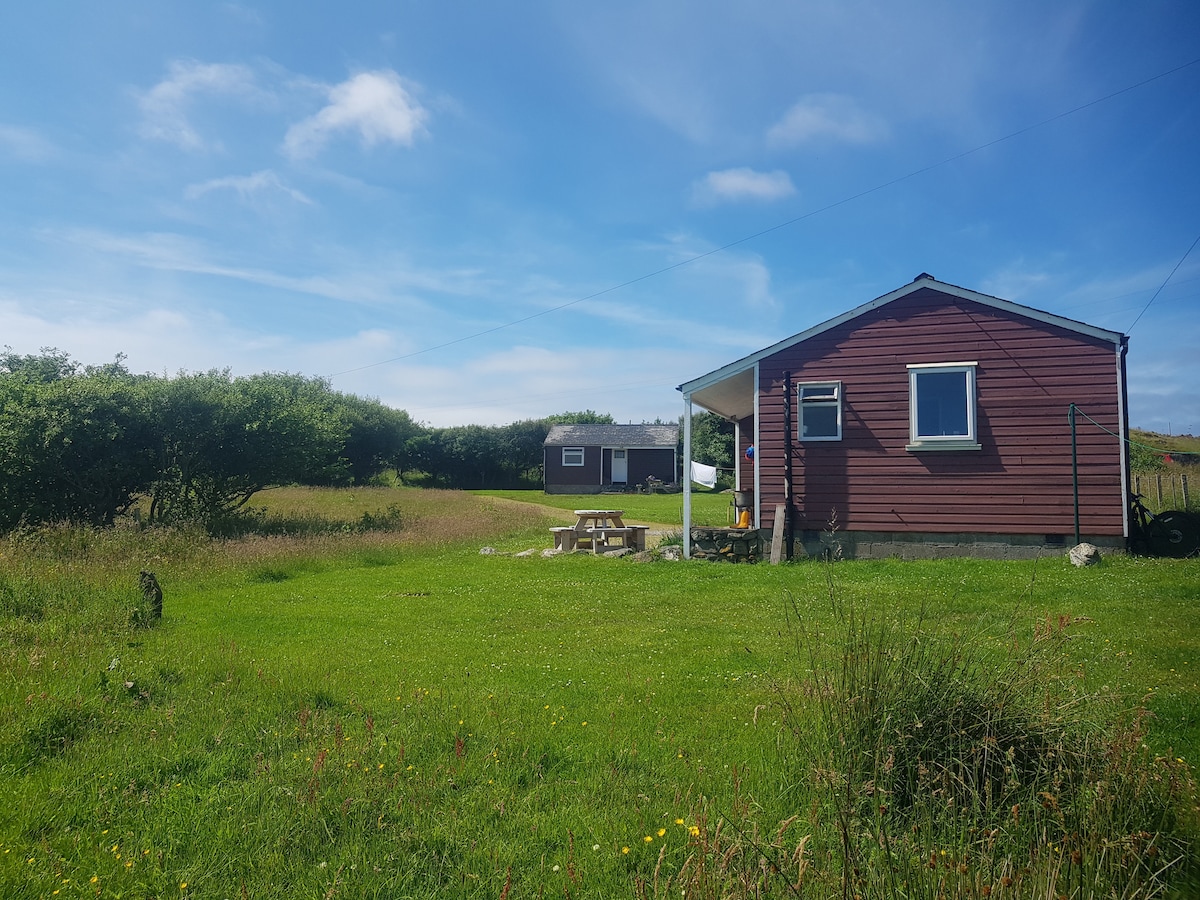 NC500上的HAZEL @ Rustic Cabins nr Lochinver