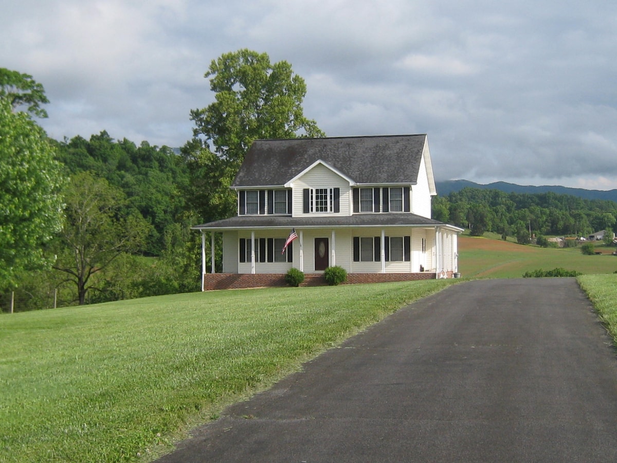 Riverfront home on the South Holston River