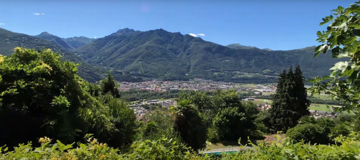 蒙特卡拉索（ Monte Carasso ） -乡村风光，可欣赏美景和游泳池