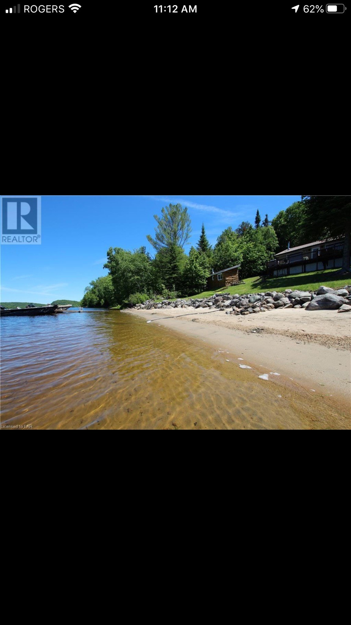 Beachfront cottage