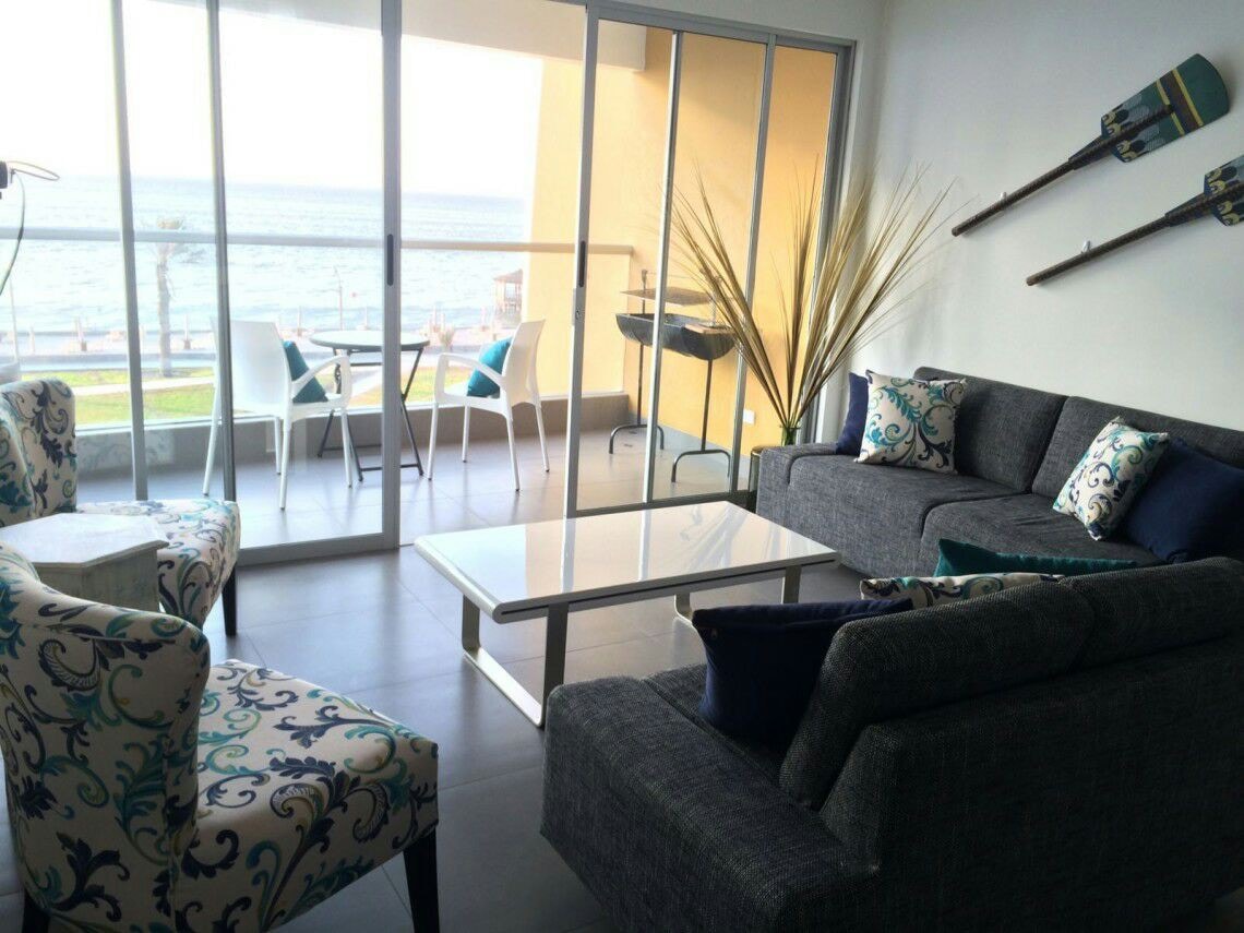 Paracas的海滨4卧公寓！