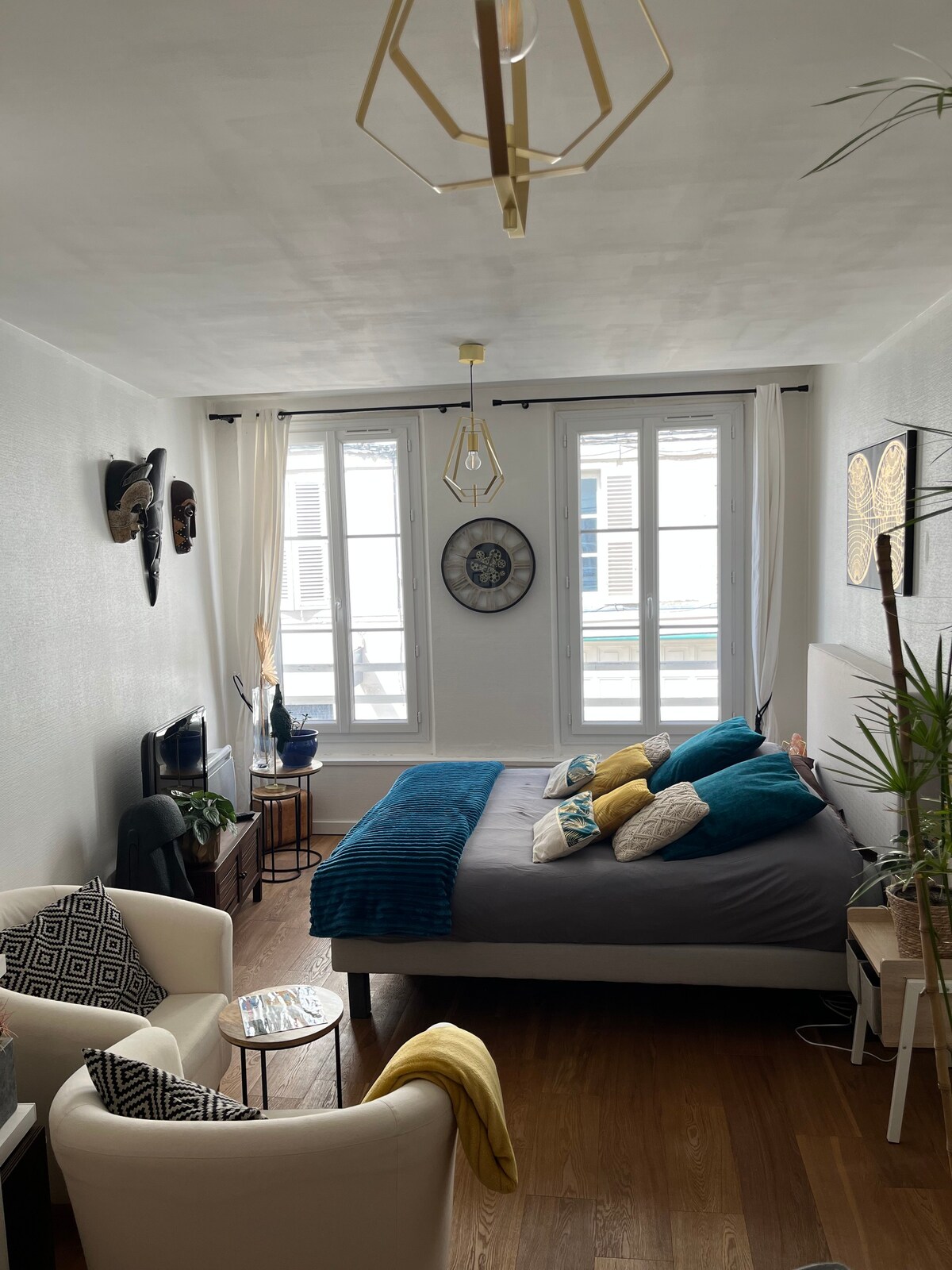 位于La Rochelle历史中心的舒适单间公寓