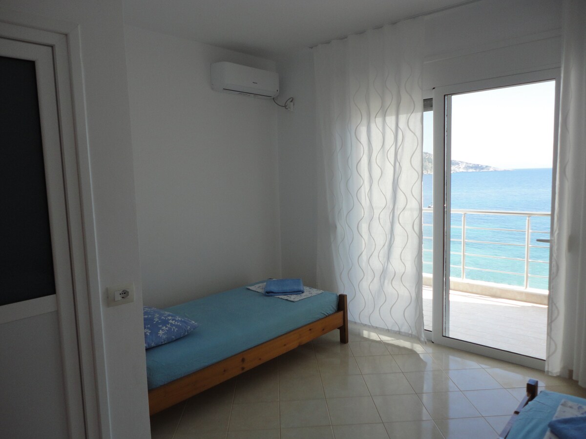 Triple Room with Sea View in SPIRO GUEST HOUSE