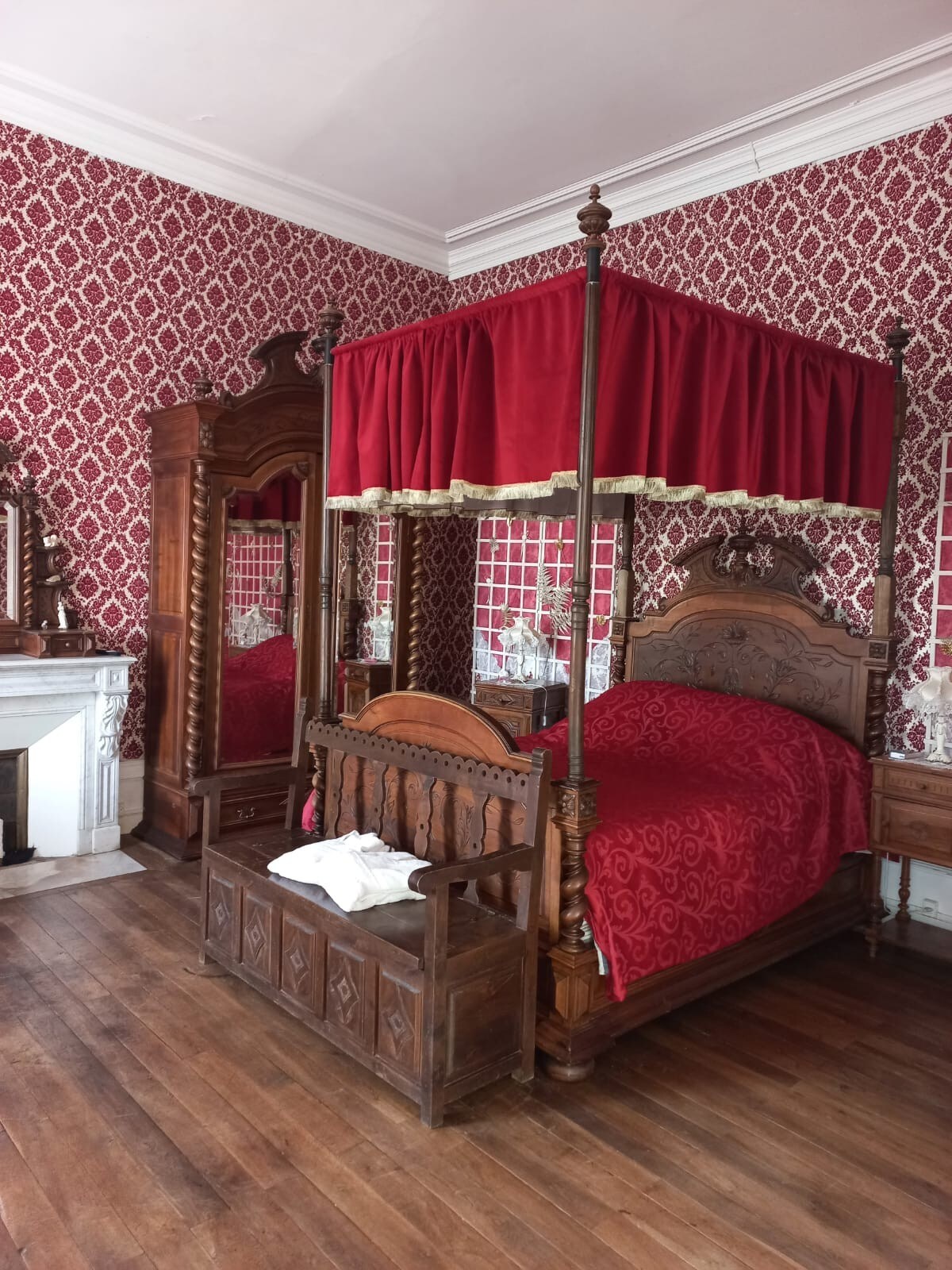 chambre dans château