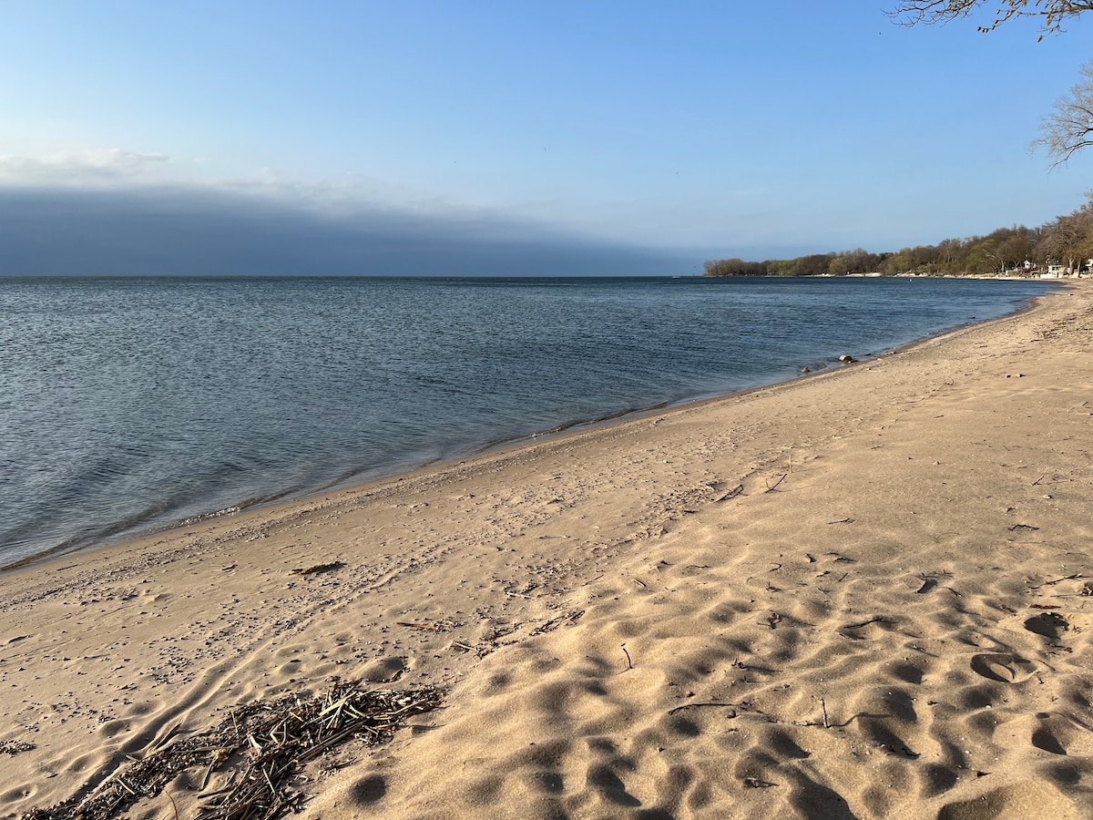 尖叫放松的现代海滨/海湾！