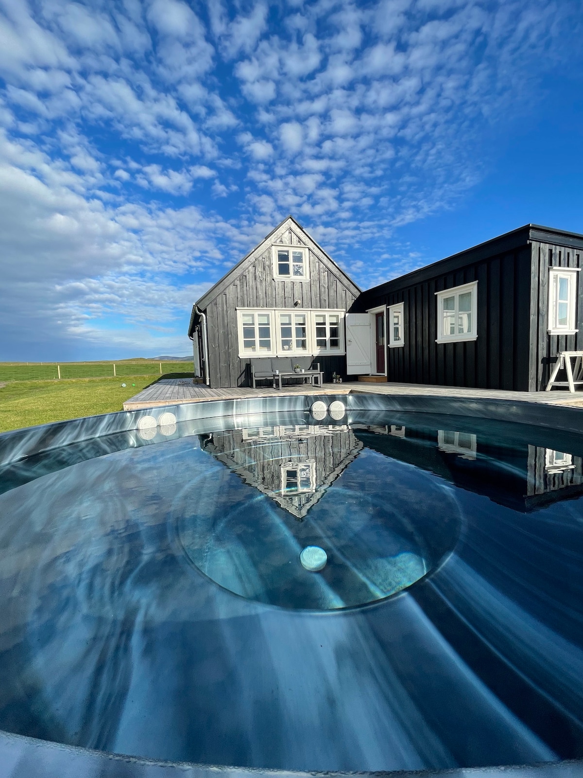The Black Icelandic House