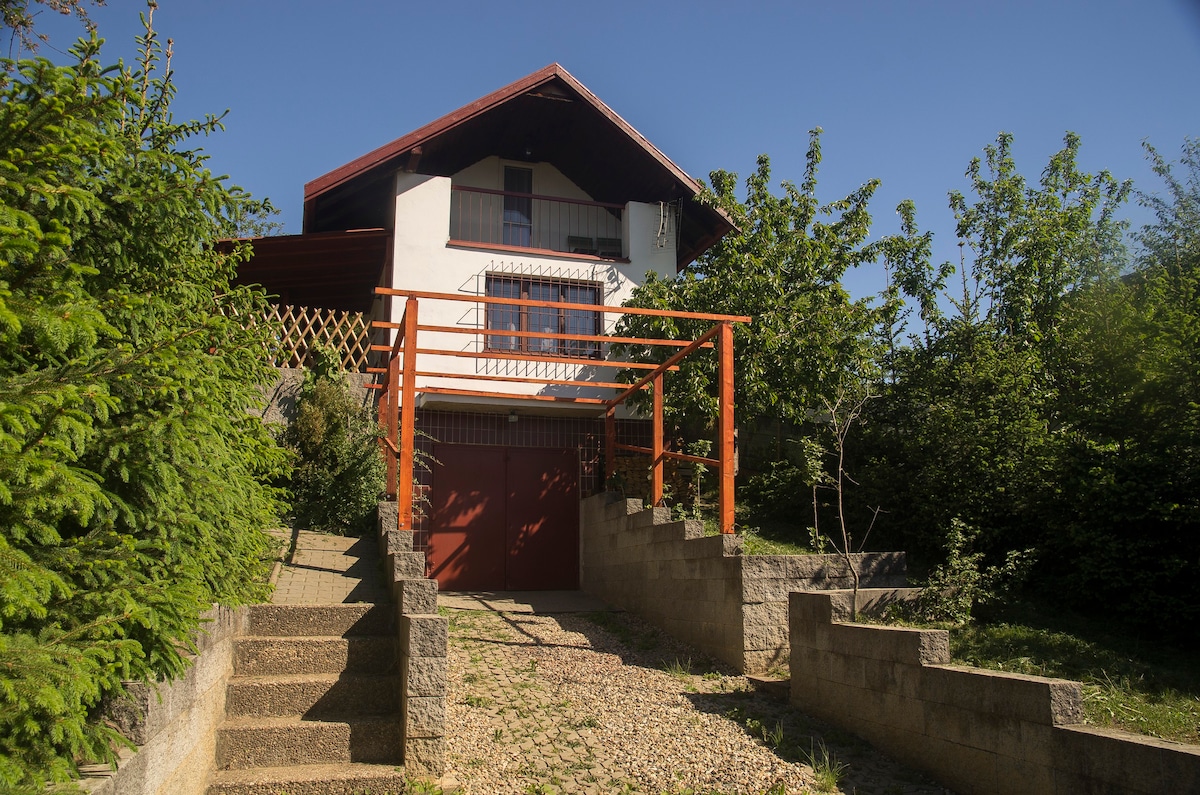 Summerhouse in nature yet in Prague