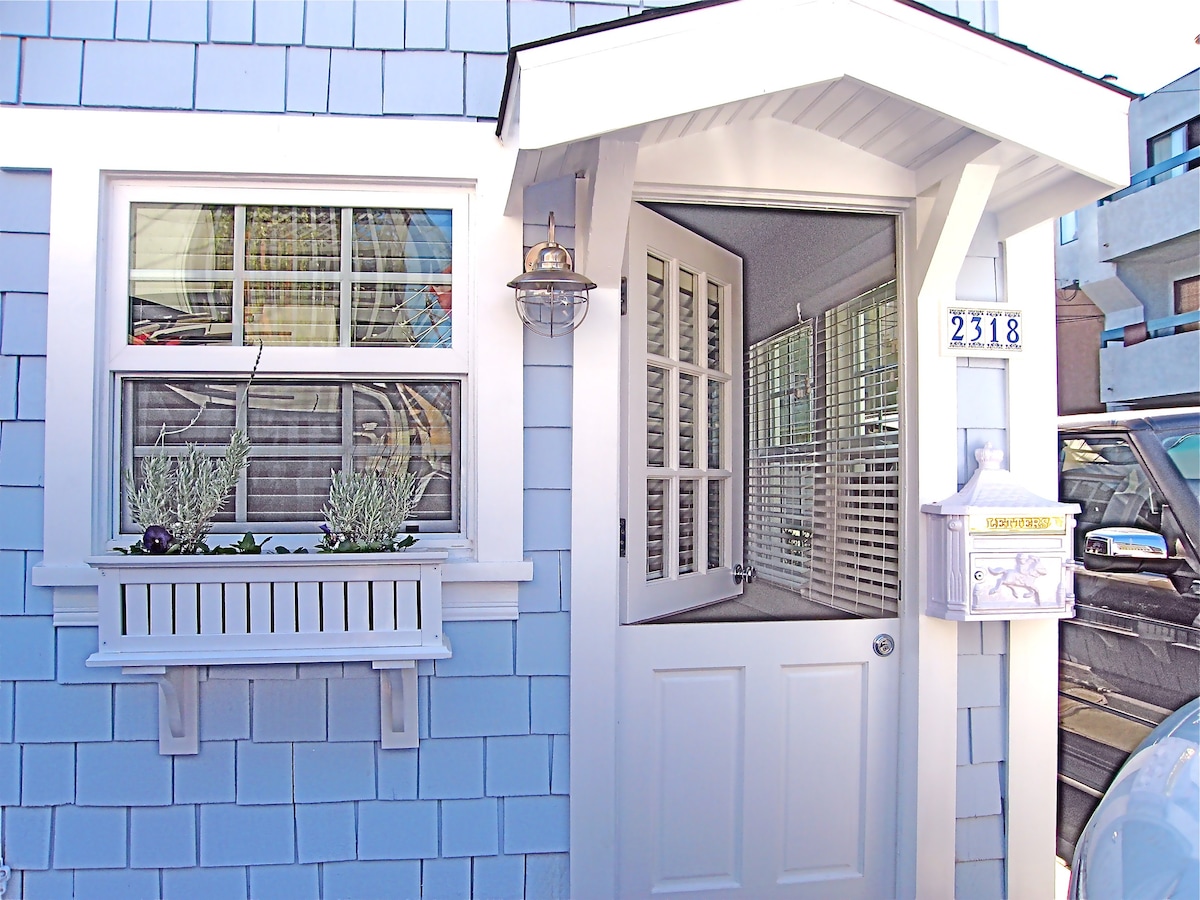 可爱的科德角小屋，威尼斯海滩，洛杉矶