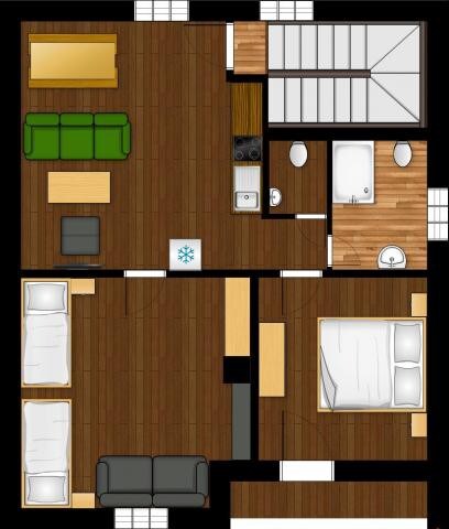 Apartment #3 Kongen - Jasná Lúčky