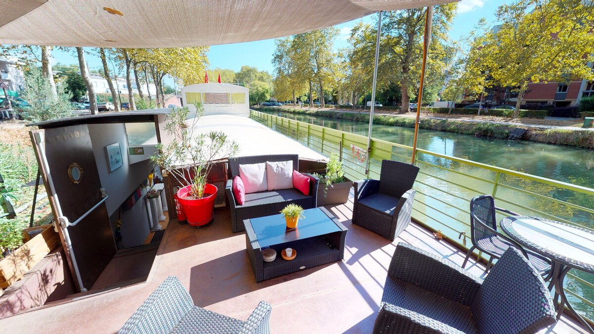 Cabine Péniche Amboise Barge Houseboat