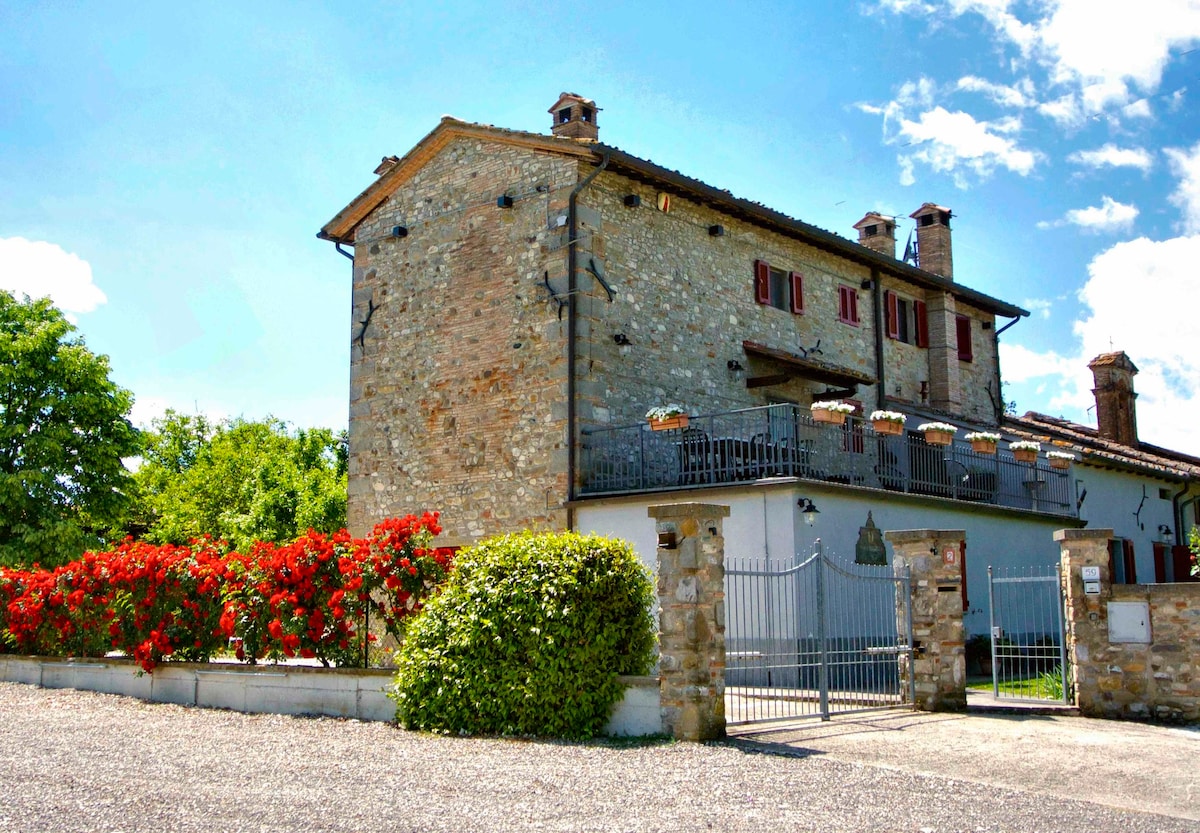 Casa Donella B&B 1 ， Sansepolcro Arezzo无线网络。