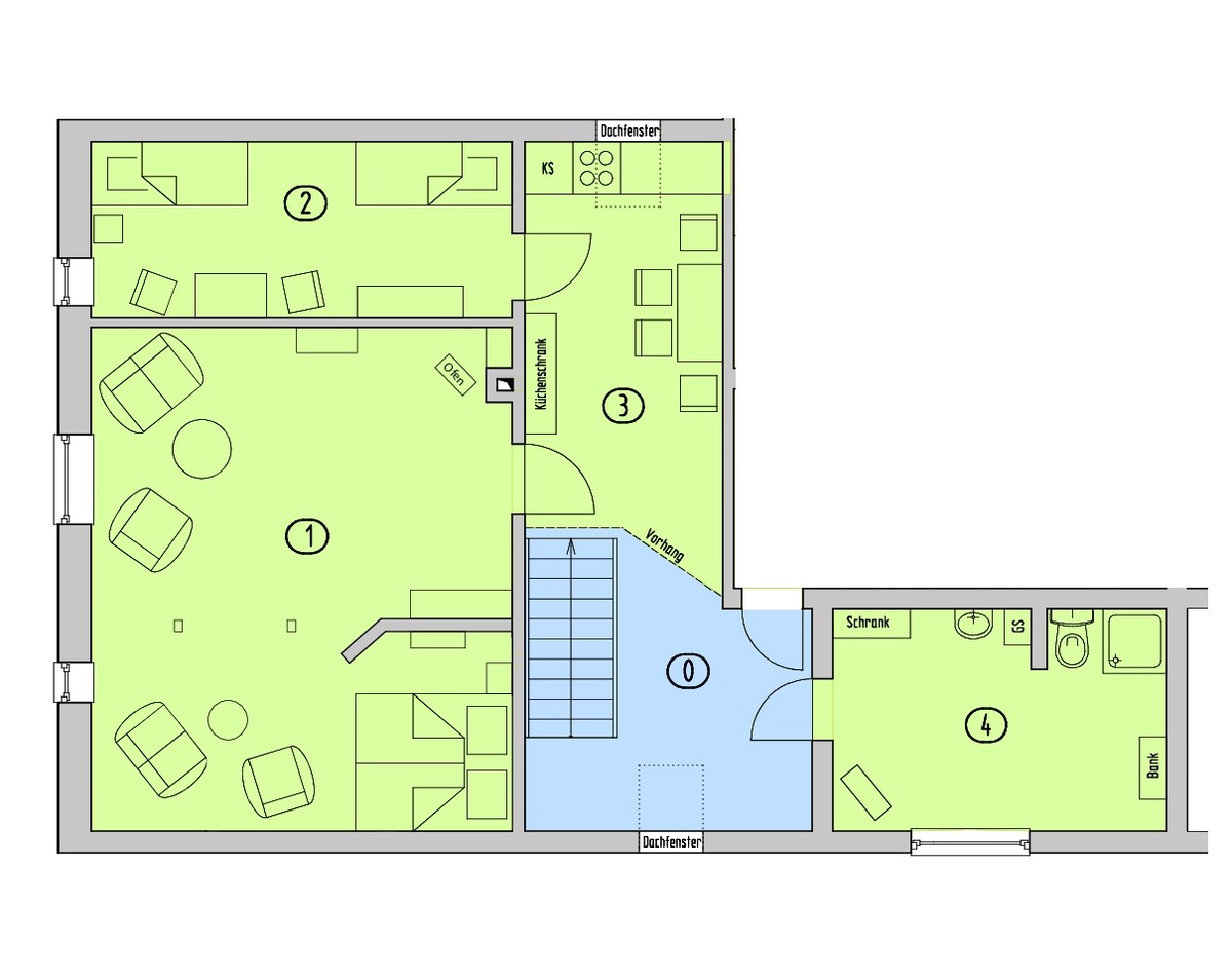 Alte Schule Baumgarten 2号公寓