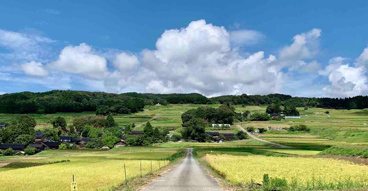 棚田が見えるゲストハウス -くくのちステイ