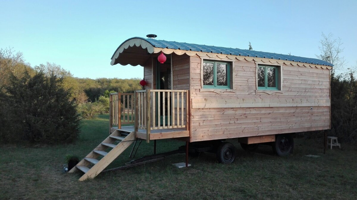 Beautiful ecological and autonomous Gypsy Caravan