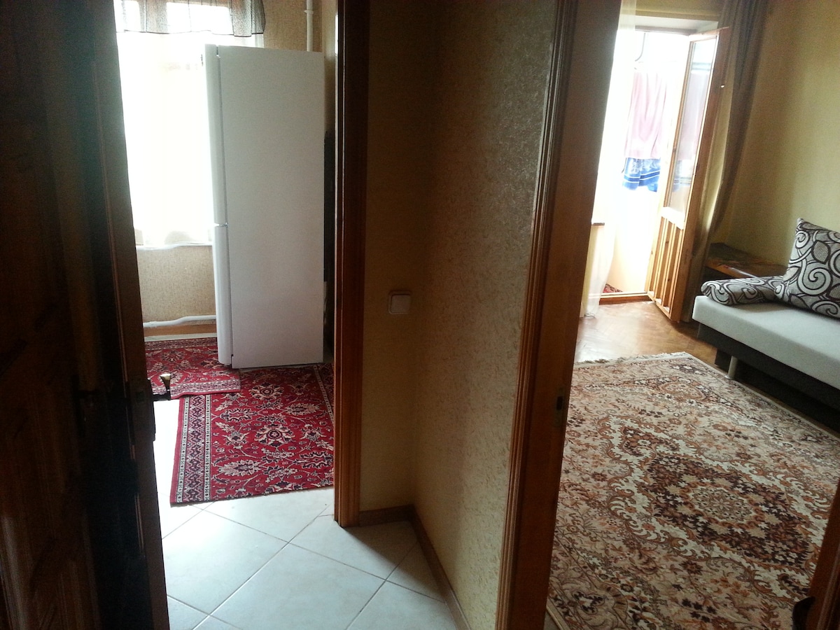 舒适的单间公寓，位于基辅