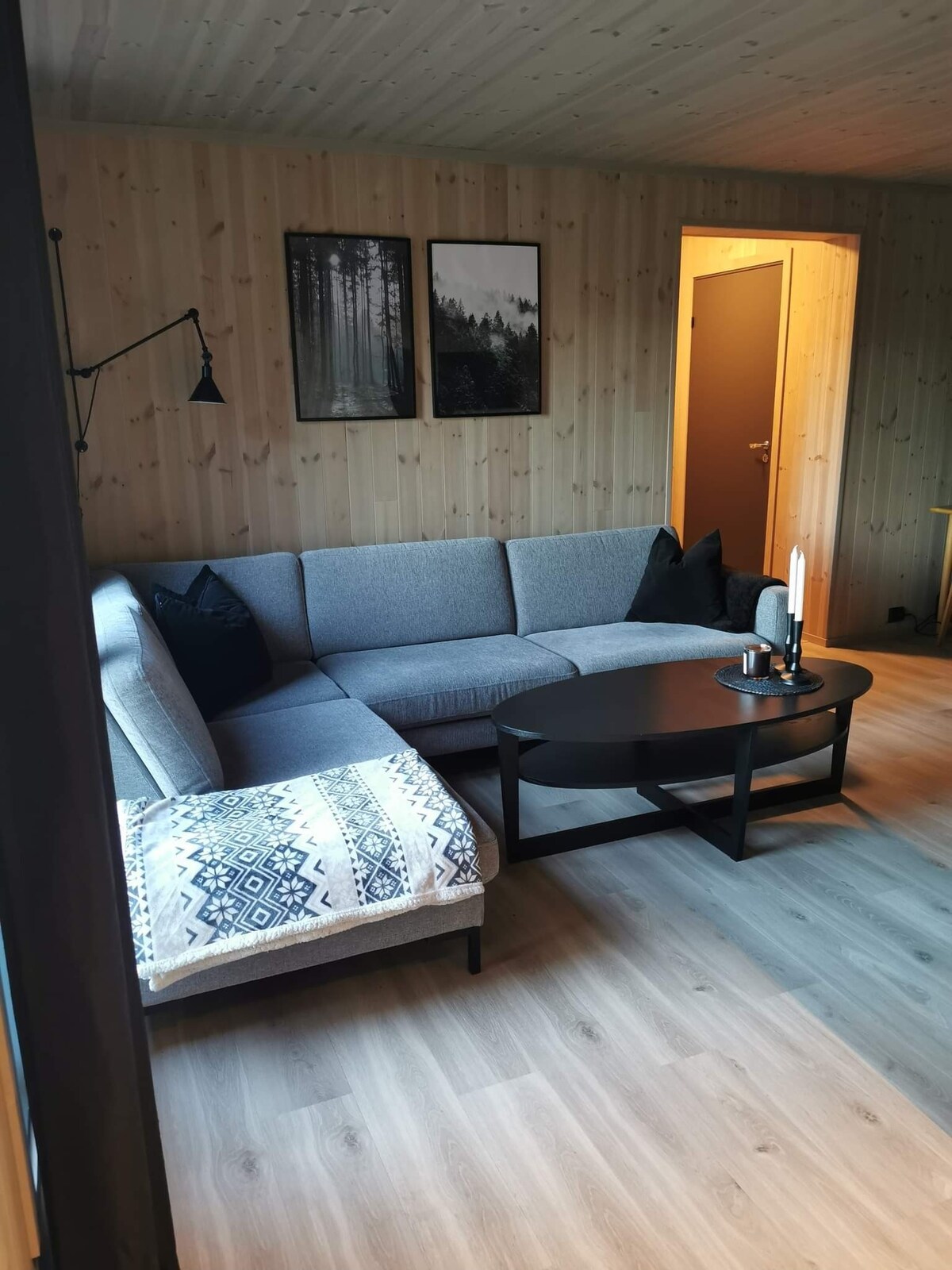 位于Bjørgan/Grong滑雪中心的舒适公寓