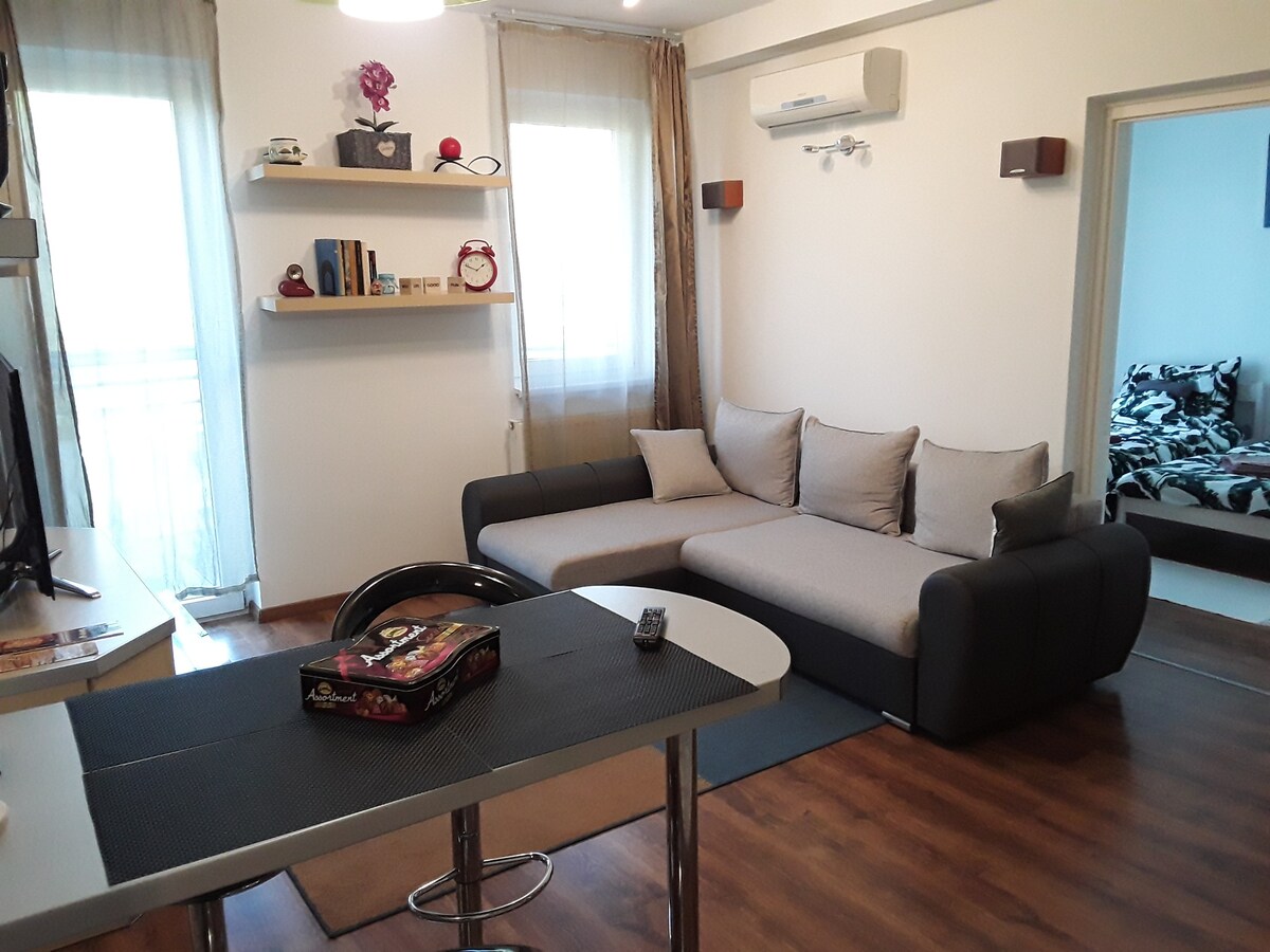 Hunyadi Apartman, modern, 3 ágyas,  free parking