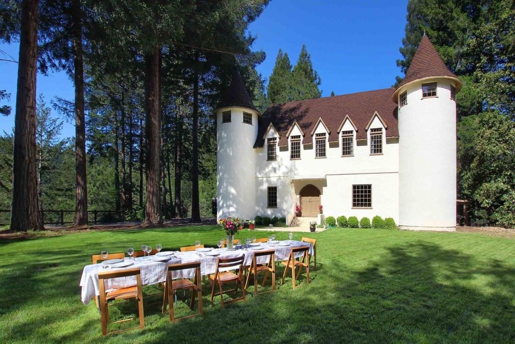 Country Getaway French Chateau in Santa Cruz Mnts