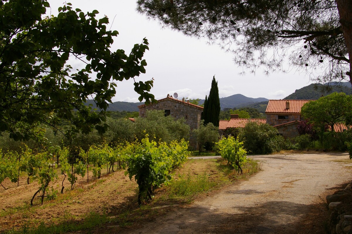 Gite Erbaggio 2, Vue panoramique, mer 6 km, WIFI