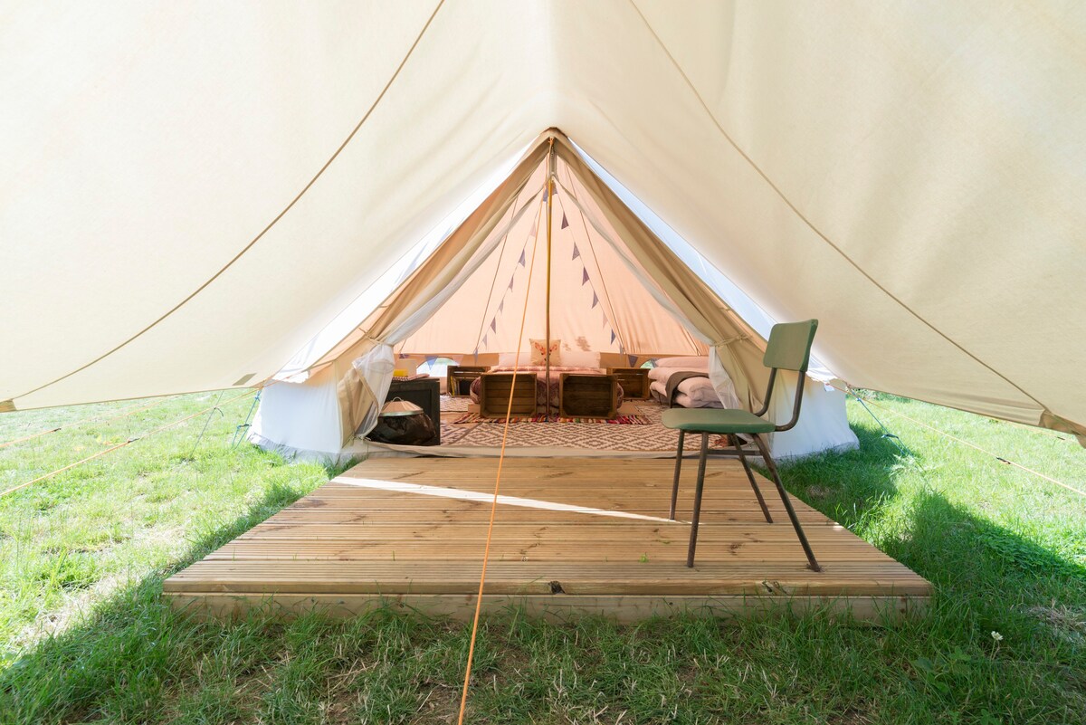 Ambers Bell Tents Hoveton Estate (BeWilderwood)