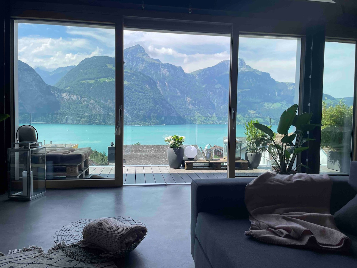 Wohnung mit traumhafter Aussicht in Flüelen, Uri