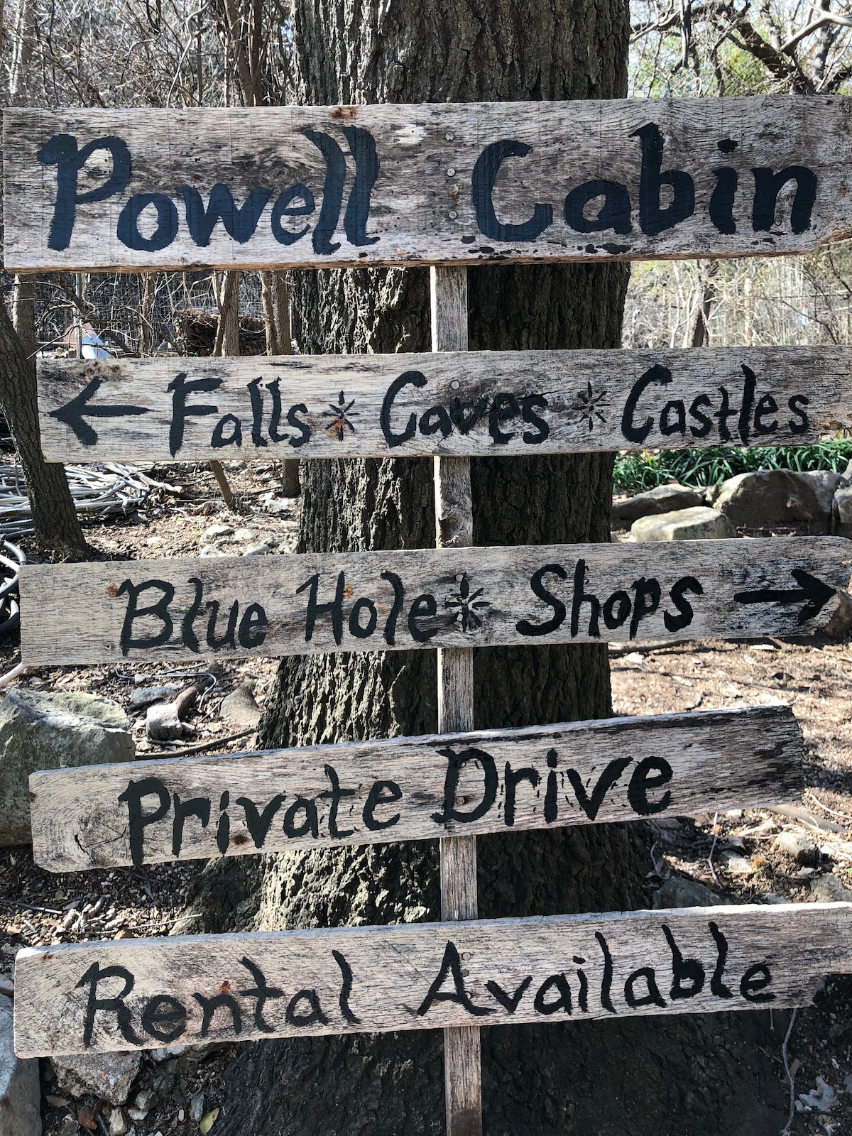 Powell Cabin Inside Turner Falls Park