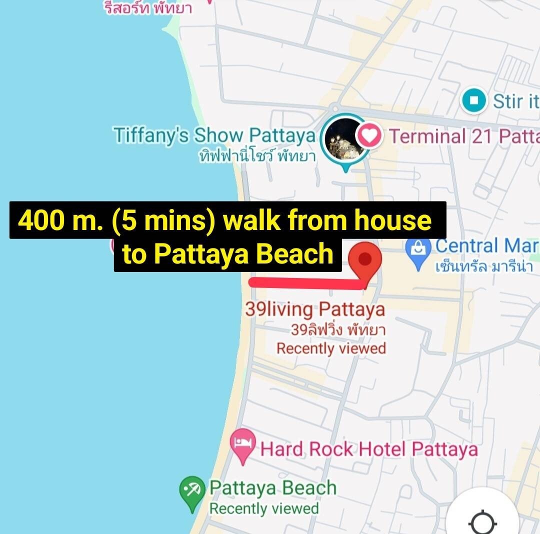 BigHouse_芭堤雅海滩400米_步行5分钟_免费无线网络