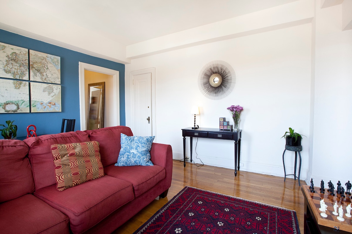 Sundrenched 1BR Dupont Circle