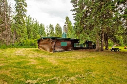 Rustic 1950's Cozy Creekside Log Cabin on 10 Acres