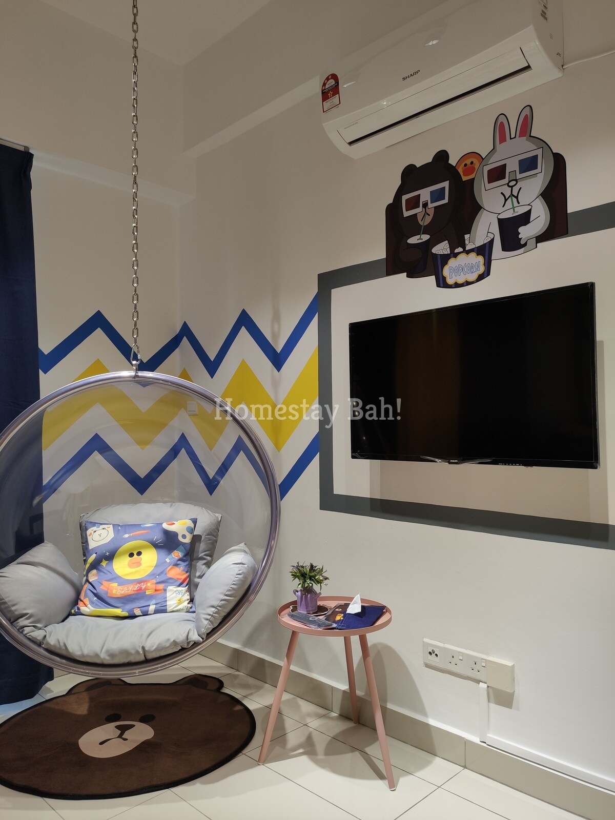 [Homestay Bah!] KK Aeropod 沙巴亚庇套房-近机场&市区 (2-4pax)