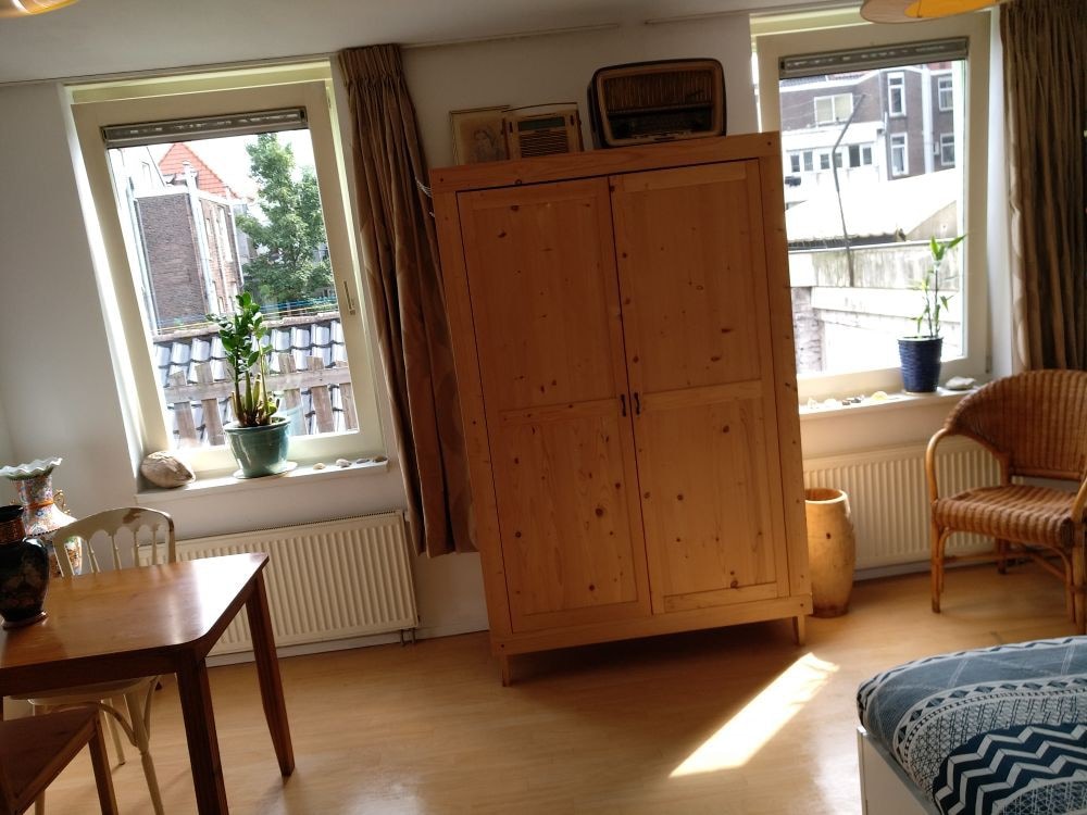 安静谧的房间+阿姆斯特丹市中心附近的自行车