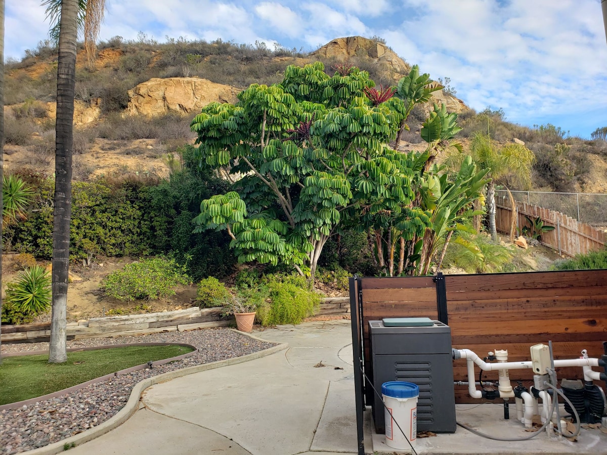 Spectacular Mountain View While Relax in the Spa.