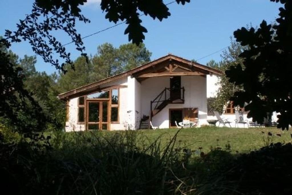 Ferme Landaise avec tennis et piscine privés