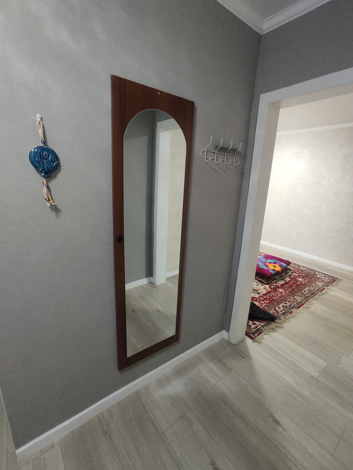 Room in a Kazakh Style Minimalist place