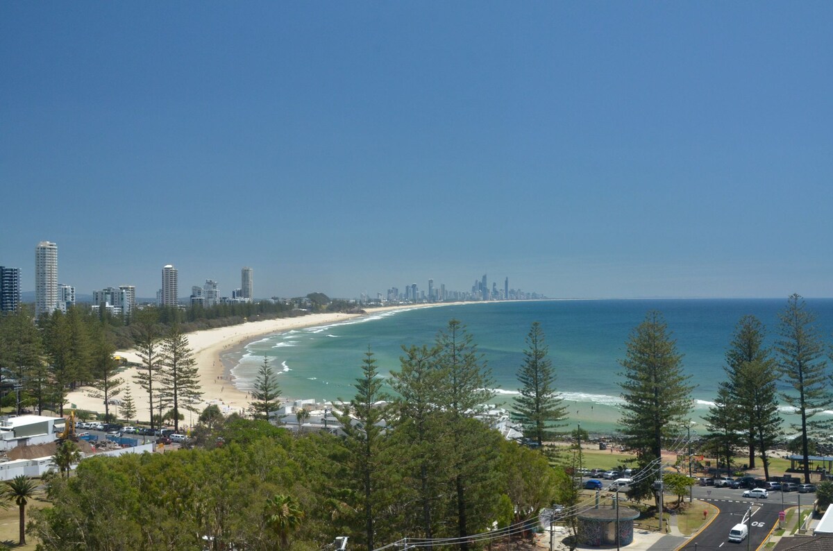 Gemini Court公寓海景Burleigh Heads