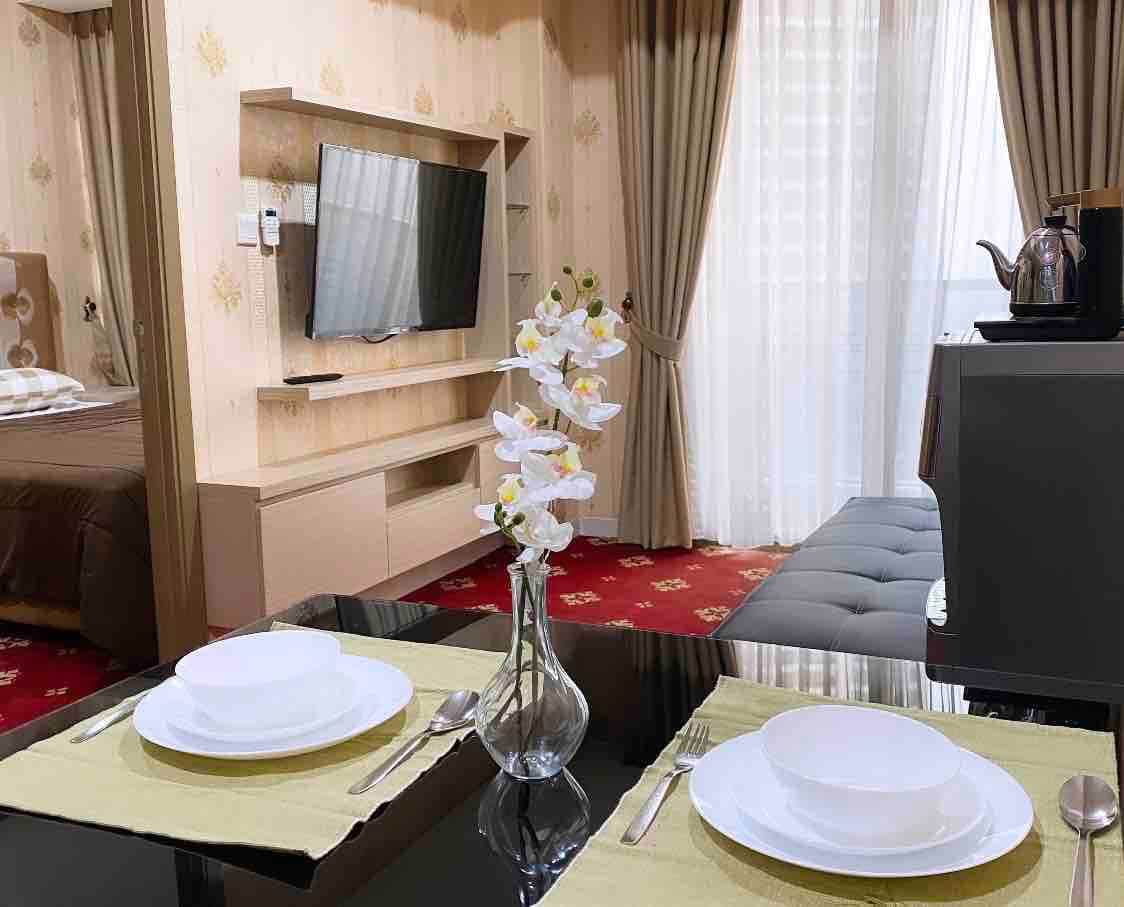 1间卧室舒适的公寓， Taman Anggrek公寓