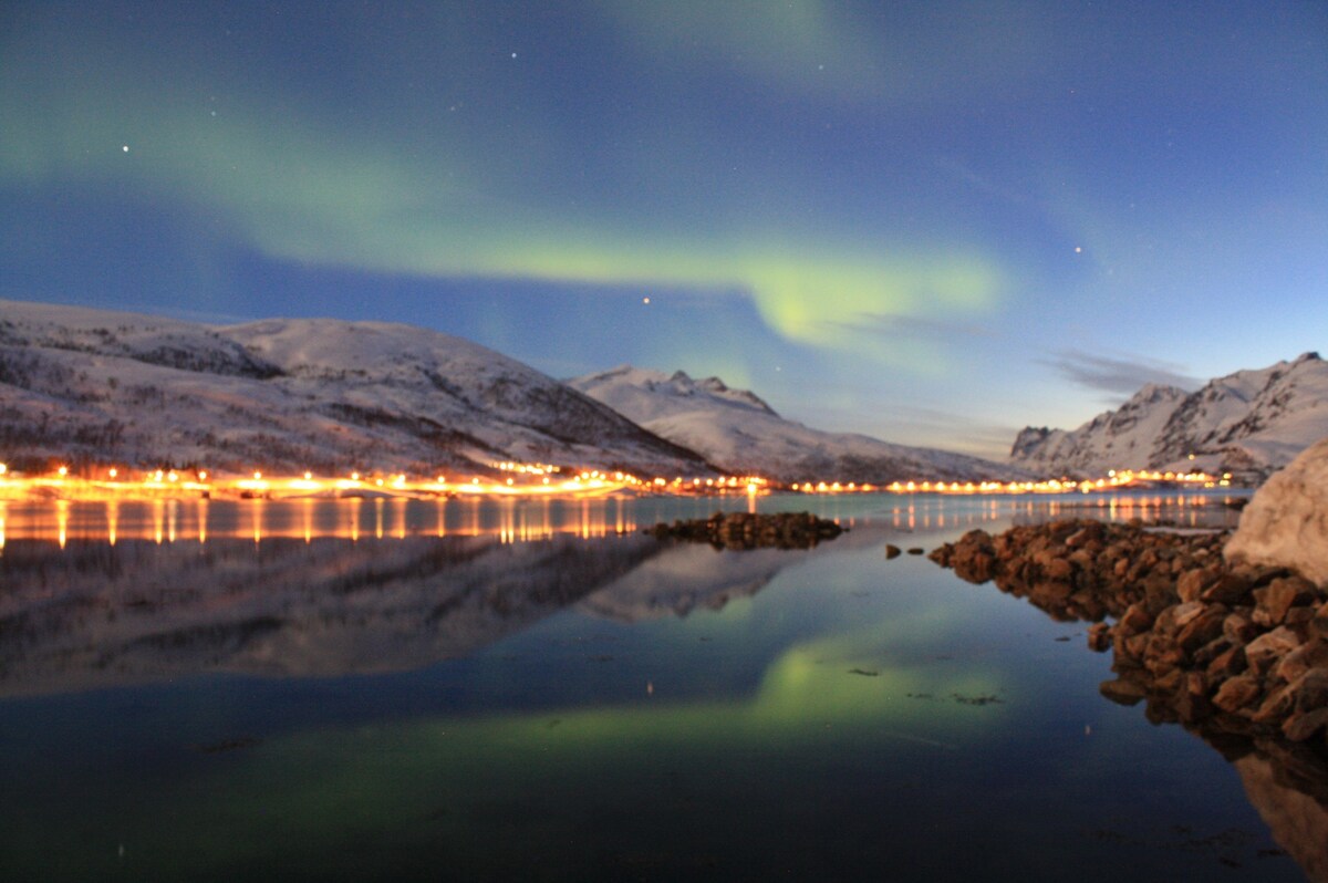 Kaldfjord、Tromsø、北极光、午夜太阳