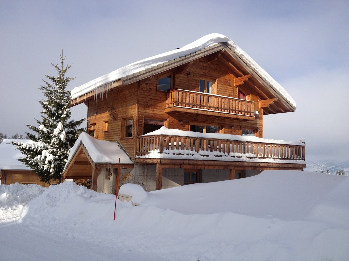 Chalet lagopède 3*Joue du Loup 12pers, pistes 400m